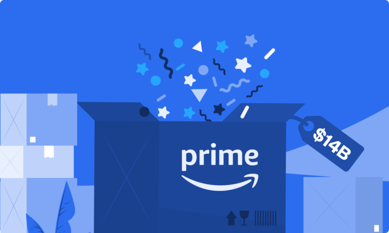 Amazon Prime box with $14B price tag